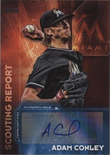 2016 Topps Update Series - Adam Conley #SRA-AC