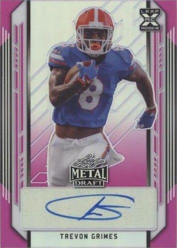 2021 Leaf Metal Draft Trevon Grimes #BA-TG1