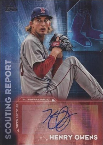 2016 Topps - Henry Owens #SRA-HO