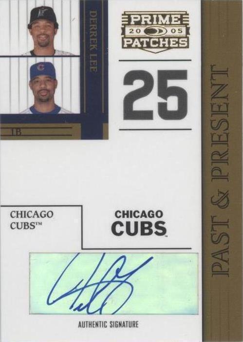 2005 Donruss Prime нашивки - Деррек Ли #PP-13