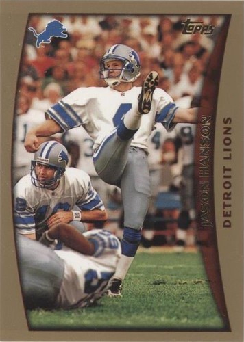 1998 Topps Jason Hanson #178