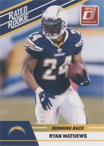 2010 Donruss Rated Rookie Ryan Mathews #88