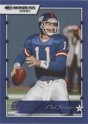 2021 Panini Donruss Phil Simms #01-12