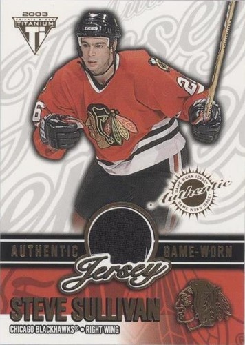 2002-03 Pacific Private Stock Titanium - Steve Sullivan #15