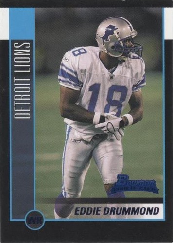 2002 Bowman Eddie Drummond #176