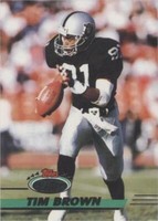 1993 Topps Stadium Club Tim Brown #46
