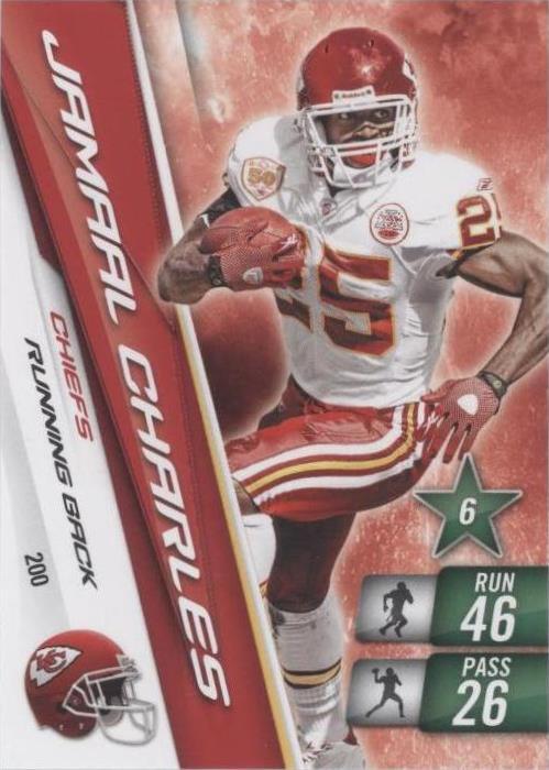 2010 Adrenalyn XL Jamaal Charles #200