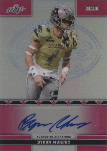 2016 Leaf U.S. Army All-American Bowl Byron Murphy #12