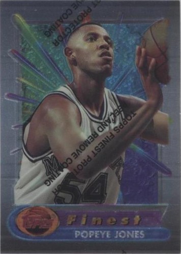 1994-95 Topps Finest - Popeye Jones #122