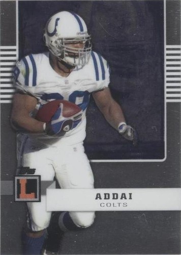 2008 Topps Letterman Joseph Addai #22