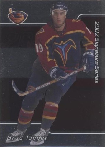 2001-02 In the Game Be A Player Signature Series - Brad Tapper #217