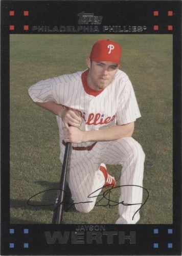 2007 Topps Updates & Highlights - Jayson Werth #UH101