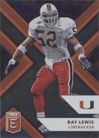2018 Panini Elite Draft Picks Ray Lewis #82