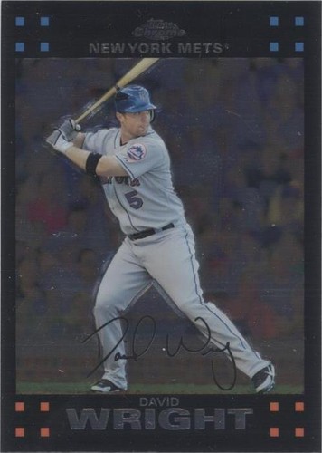 2007 Topps Chrome - David Wright #107