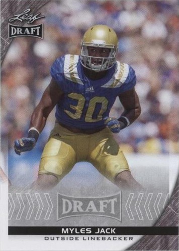 2016 Leaf Draft Myles Jack #66