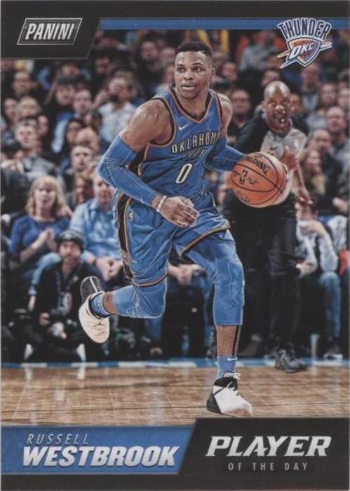 2018-19 Panini Player of the Day - Russell Westbrook #8