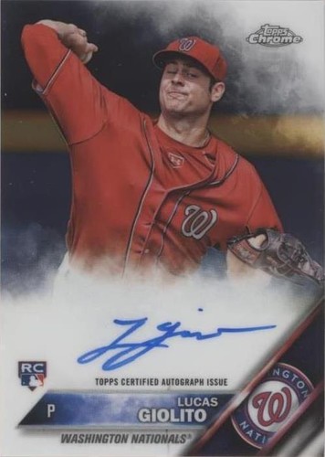 2016 Topps Chrome - Lucas Giolito #RA-LG