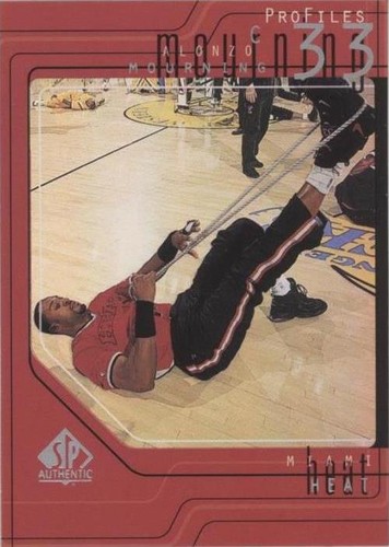 1997-98 SP Authentic - Alonzo Mourning #P34