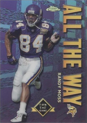 2001 Topps Chrome Randy Moss #AW5