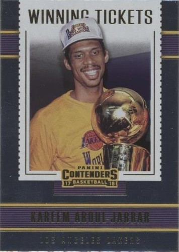 2017-18 Panini Contenders - Kareem Abdul-Jabbar #4