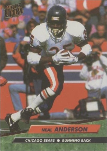 1992 Fleer Ultra Neal Anderson #34