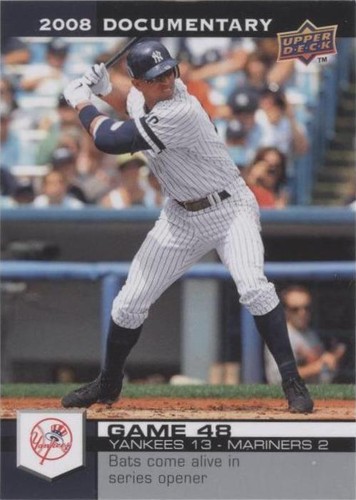 2008 Upper Deck Documentary - Alex Rodriguez #1388