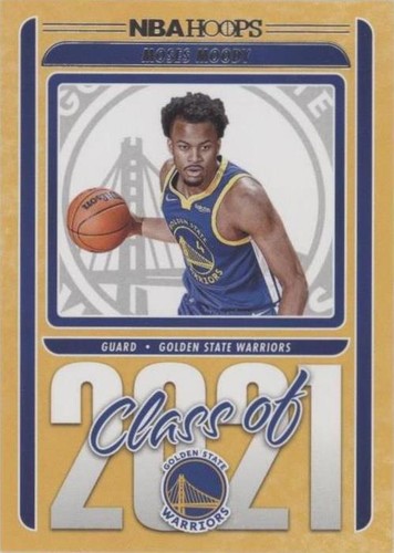 2021-22 Panini NBA Hoops - Moses Moody #20