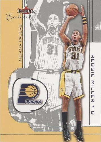 2001-02 Fleer Exclusive - Reggie Miller #51