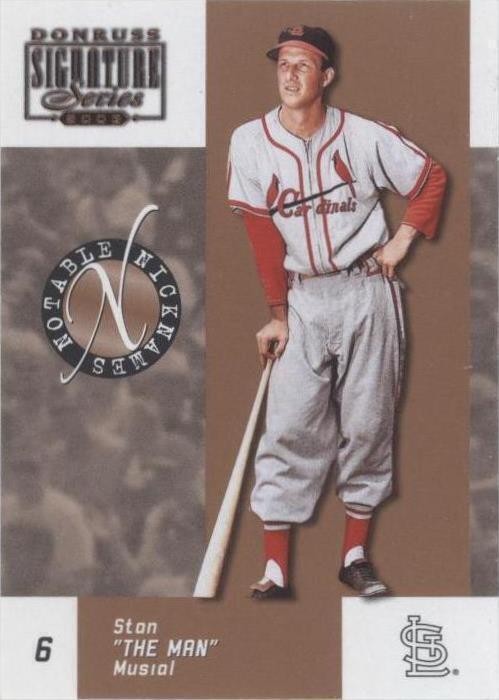 Donruss Signature Series 2003 - Stan Musial #NN-18