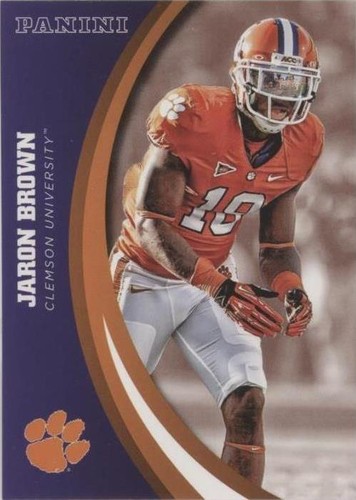 2016 Panini Clemson Tigers Jaron Brown #27