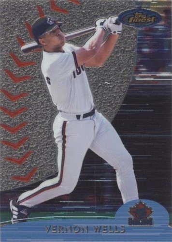 2000 Topps Finest - Vernon Wells #82