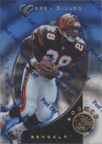 1997 Pinnacle Totally Certified Football Trading Cards