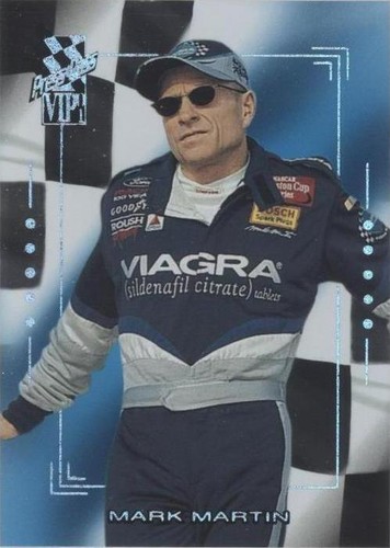 2001 Press Pass VIP - Mark Martin #X2