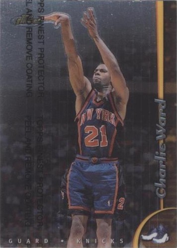 1998-99 Topps Finest - Charlie Ward #87
