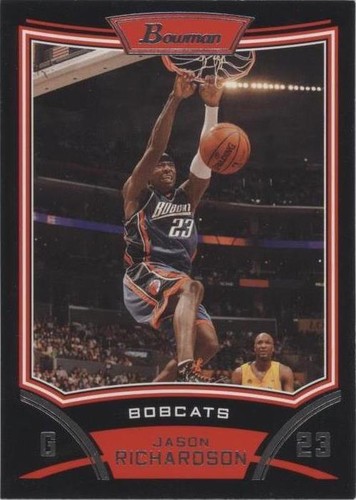 2008-09 Bowman Draft Picks & Stars - Jason Richardson #63