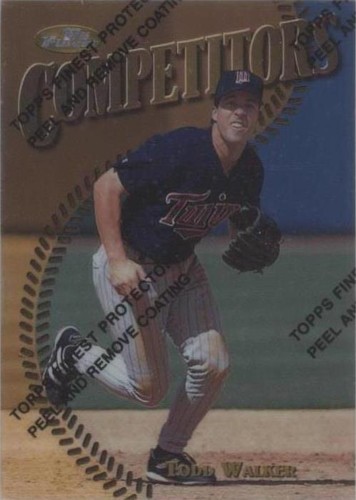 1997 Topps Finest - Todd Walker #341