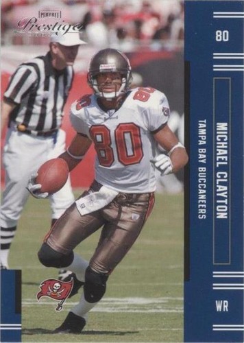 2005 Playoff Prestige Michael Clayton #133