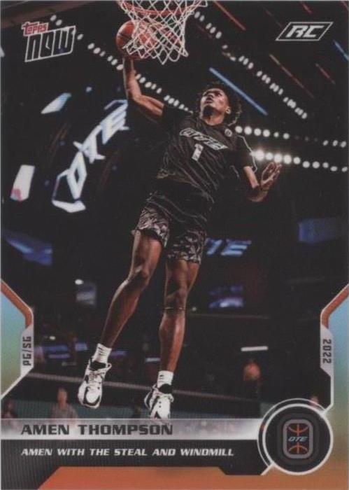Amen Thompson Trading Cards for sale | eBay