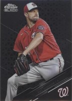 2020 Topps Chrome Black - Max Scherzer #19