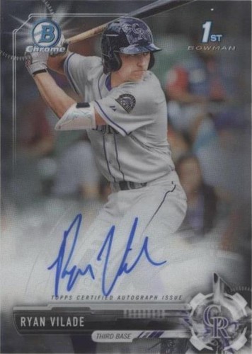 2017 Bowman Draft - Ryan Vilade #CDA-RV