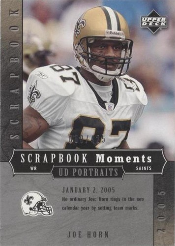 2005 Upper Deck Portraits Joe Horn #26