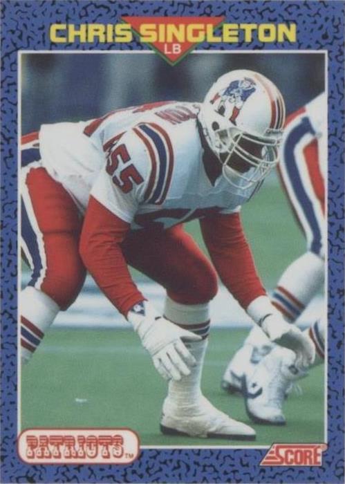 1991 Score Young Superstars Chris Singleton #16