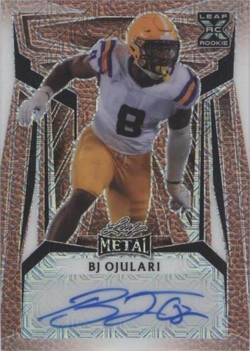 2023 Leaf Metal BJ Ojulari #BA-BJO