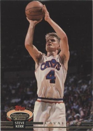 1992-93 Topps Stadium Club - Steve Kerr #93
