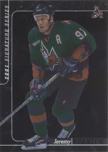 2000-01 In the Game Be A Player Signature Series - Jeremy Roenick #106