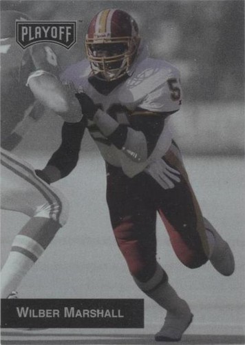 1993 Playoff Wilber Marshall #161