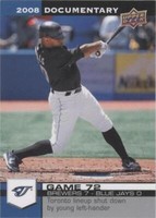 2008 Upper Deck Documentary - Vernon Wells #2382