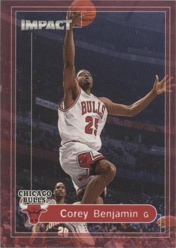 1999-00 Skybox Impact - Corey Benjamin #67
