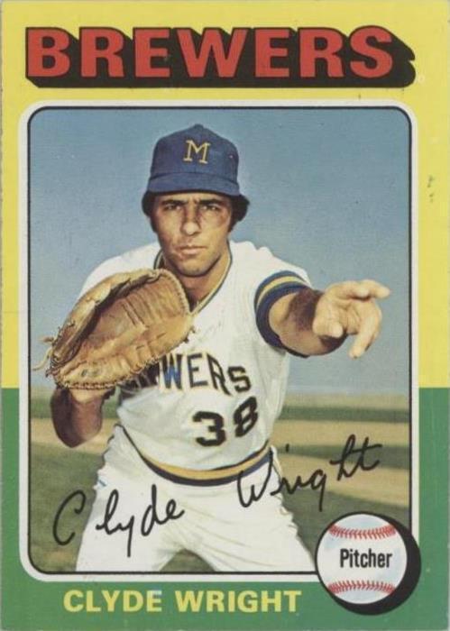 1975 Topps - Clyde Wright #408