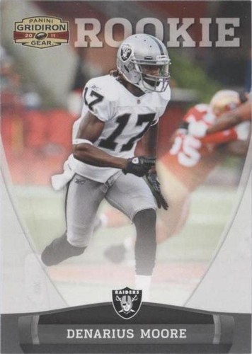 2011 Panini Gridiron Gear Denarius Moore #168